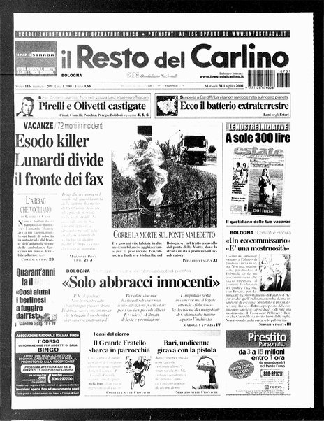 Il Resto del Carlino : giornale dell'Emilia